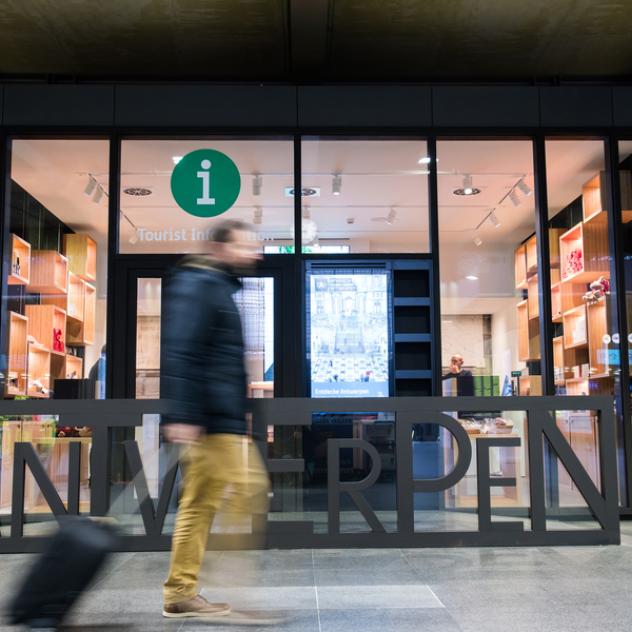 Toeristisch infopunt Centraal Station Antwerpen